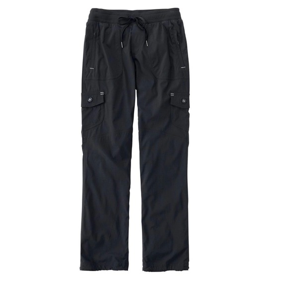 LL Bean Black Vista Camp Pants Straight-Leg Cargo 2X Plus Gorpcore Outdoor $90 - Picture 2 of 11
